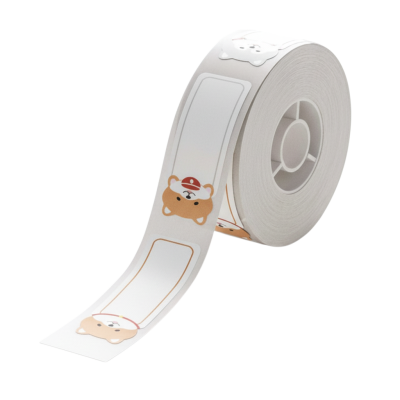 Niimbot T14x50mm 130 Adet Yavru Köpek Desenli Etiket (D11, D110, D101, H1S) - 1