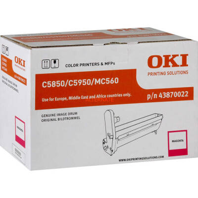 Oki C5850-43870022 Orjinal Kırmızı Drum Ünitesi - 1