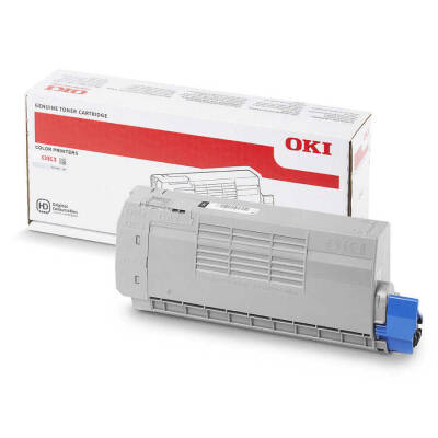 Oki C712-46507628 Siyah Orjinal Toner - 1