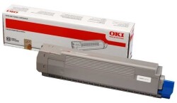 Oki C801-44643005 Sarı Orjinal Toner - 1