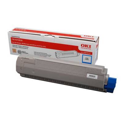 Oki C810-44059119 Mavi Orjinal Toner - 1