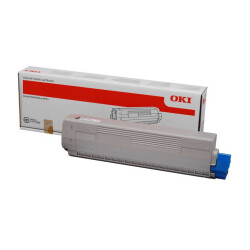 Oki C822-44844628 Siyah Orjinal Toner - 1