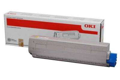 Oki C831-44844505 Sarı Orjinal Toner - 1