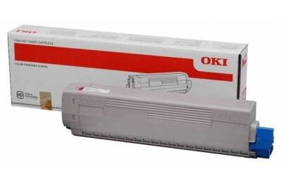 Oki C831-44844506 Kırmızı Orjinal Toner - 1