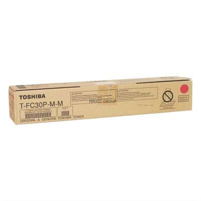 Toshiba T-FC30P-M-M Orjinal Kırmızı Toner E-Studio 2050C-2550C-2051C-2551C - 1