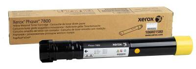 Xerox Phaser 7800-106R01572 Sarı Orjinal Toner Yüksek Kapasiteli - 1